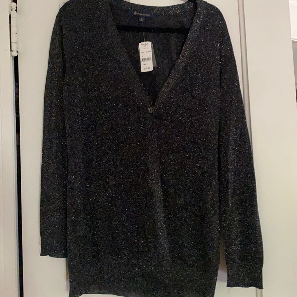 Black Brooks Brothers Black Sweater